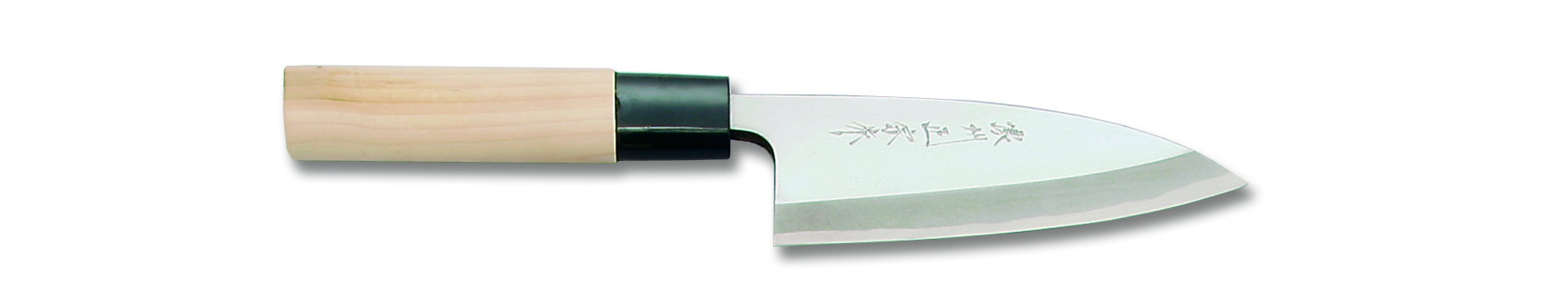 濃州正宗作 白紙鋼和包丁 出刃型120mm （出刃包丁）（白紙二号）