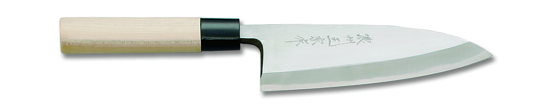 濃州正宗作 白紙鋼和包丁 出刃型165mm （出刃包丁）（白紙二号）