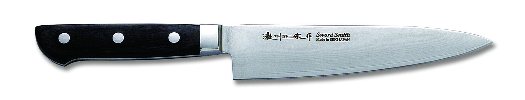濃州正宗作 鍛接ダマスカス鋼 牛刀（180mm）