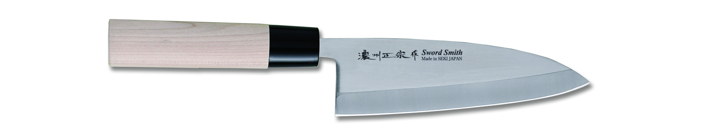 濃州正宗作 片刃和包丁　出刃型（155mm）出刃包丁　右利き用　右手用　右用