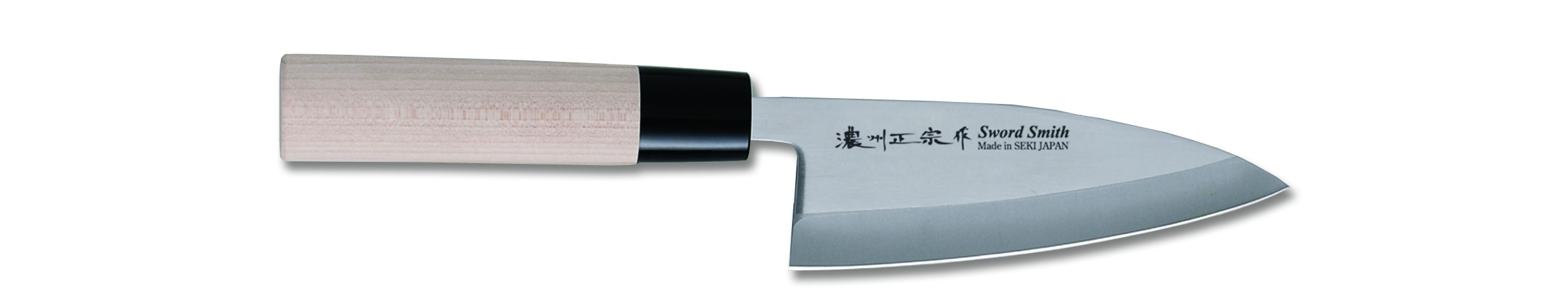 濃州正宗作 片刃和包丁　出刃型（135mm）右利き用　右手用　右用