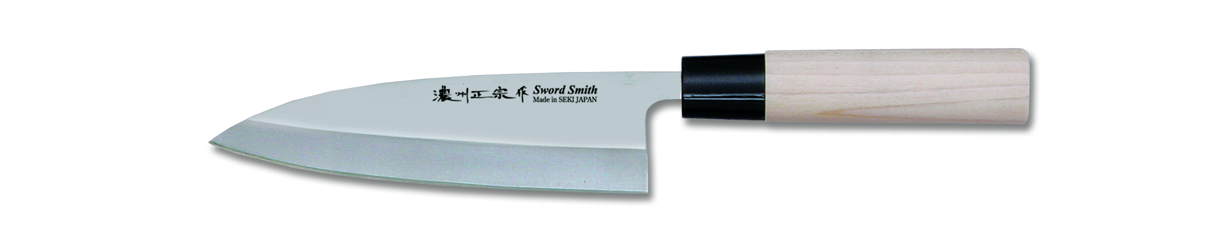 濃州正宗作 片刃和包丁　出刃型（155mm）左利き用　左手用　左用
