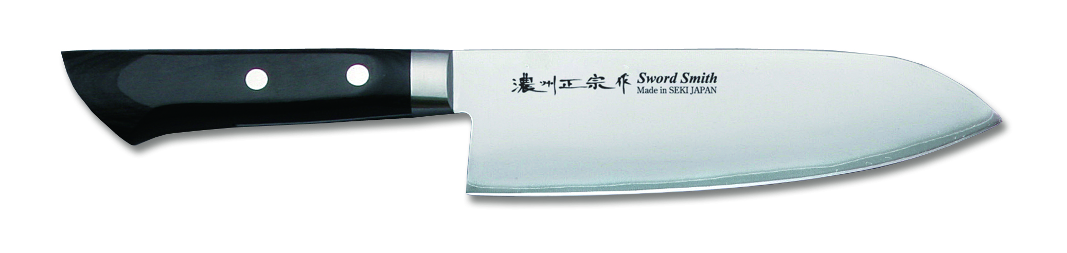濃州正宗作 割込材 三徳包丁（青紙）