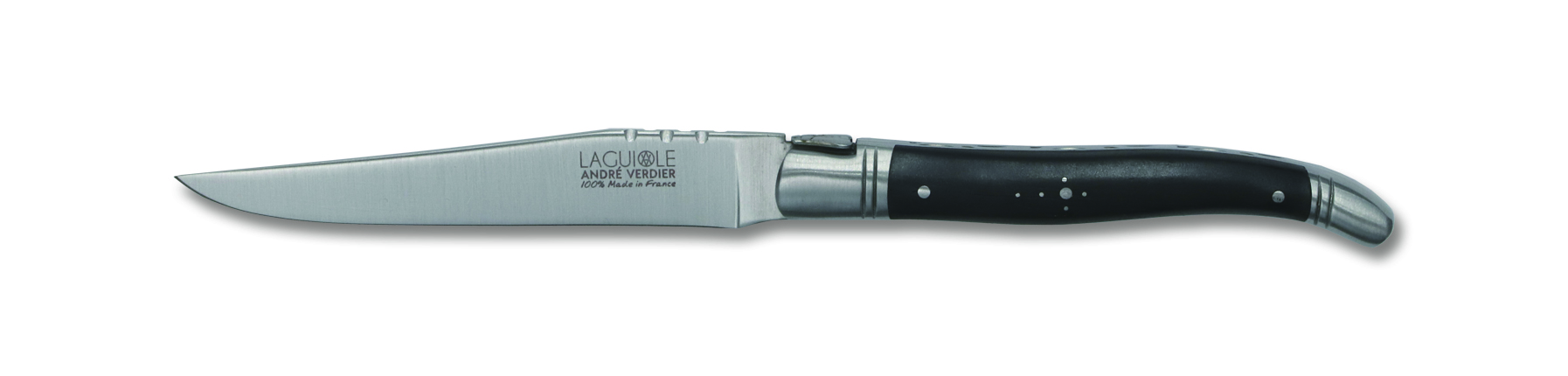 Laguiole PRESTIGE steak knife -Ebony handle-