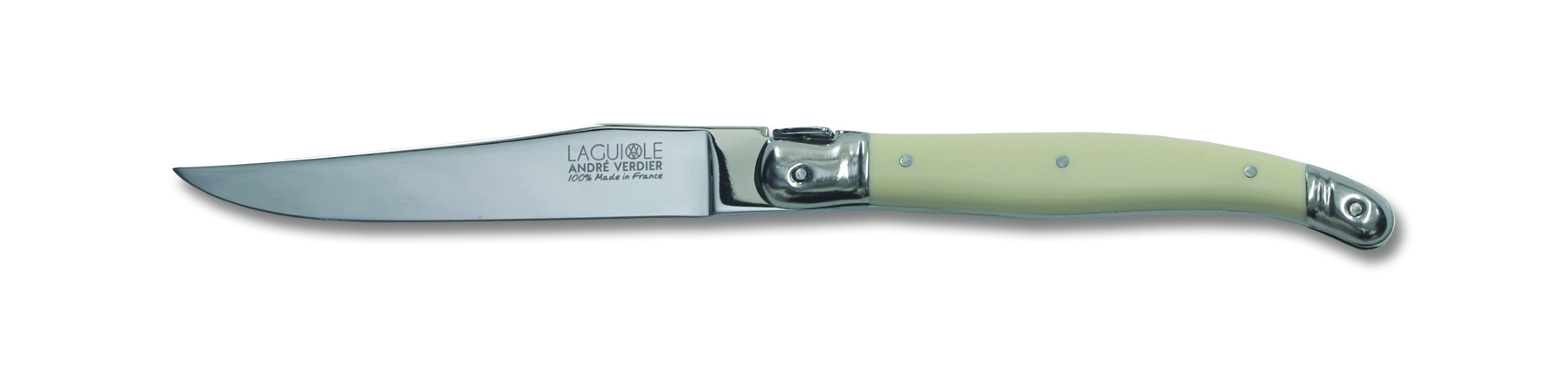 Laguiole ESSENTIEL CLASSIQUE steak knife -Off white-