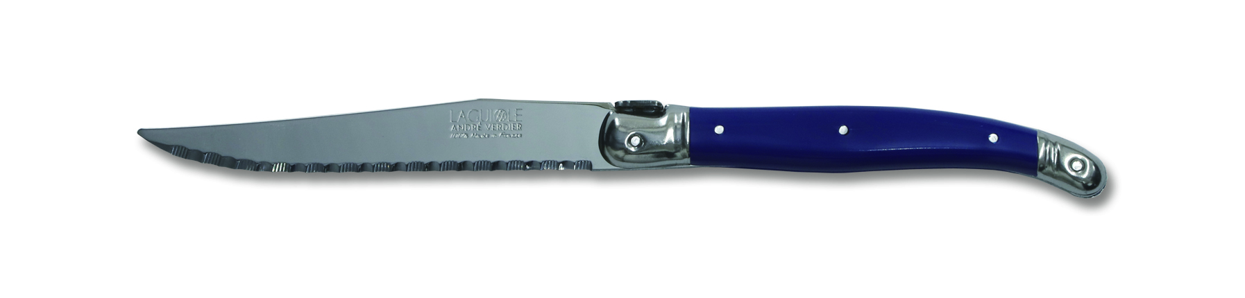 Laguiole DEBUTANT steak knife -New blue-